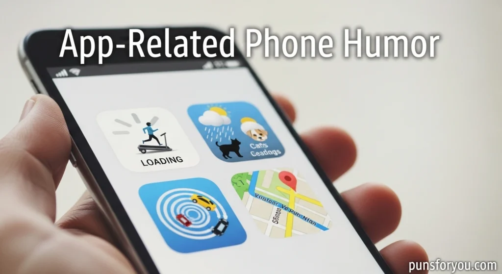 App-Related Phone Humor