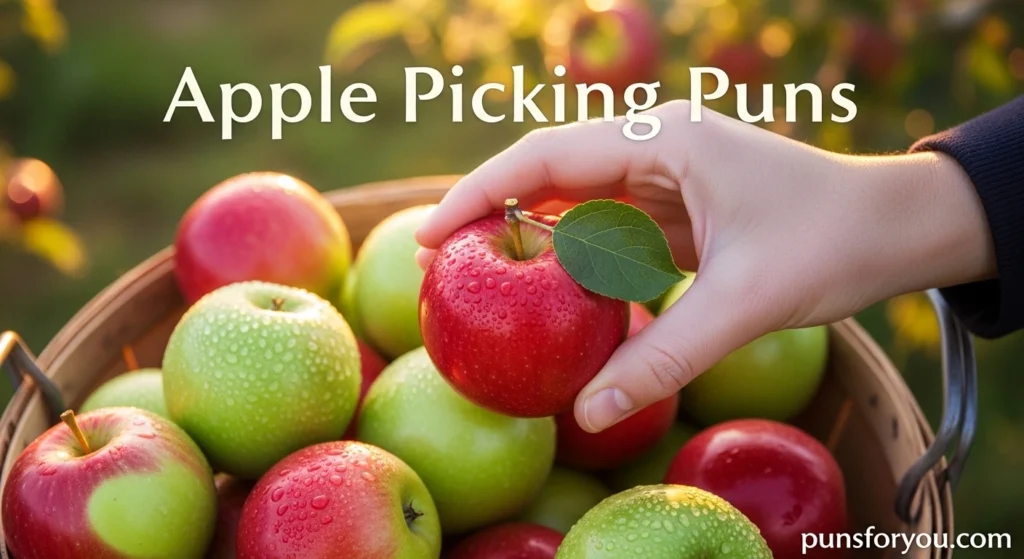 Apple Picking Puns