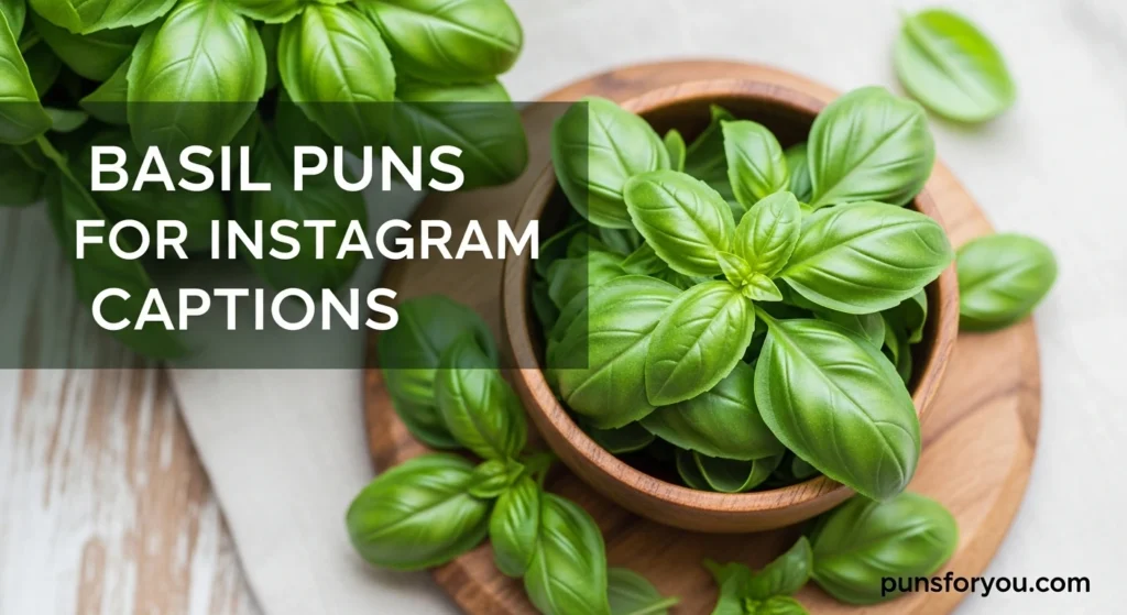 Basil Puns for Instagram Captions