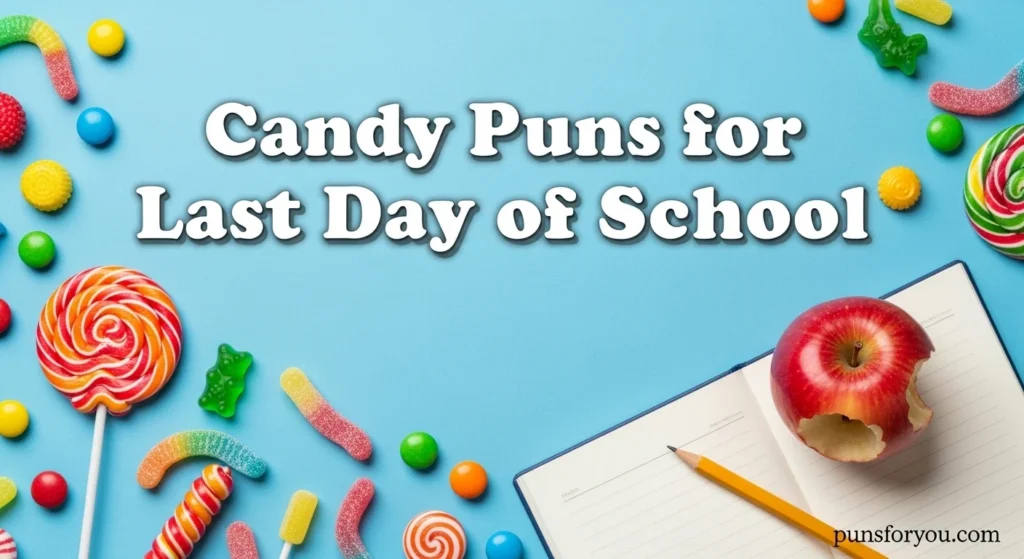 Candy Puns for Last Day of School
