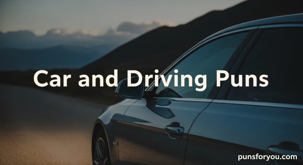Car and Driving Puns