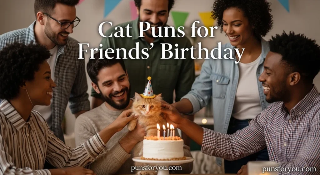 Cat Puns for Friends’ Birthdays
