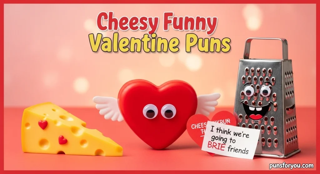 Cheesy Funny Valentine Puns