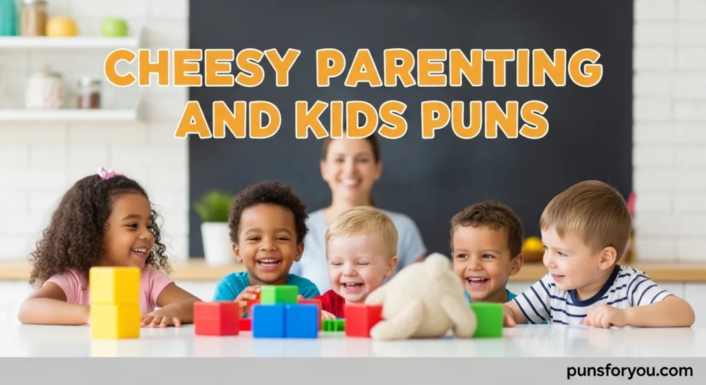 Cheesy Parenting and Kids Puns