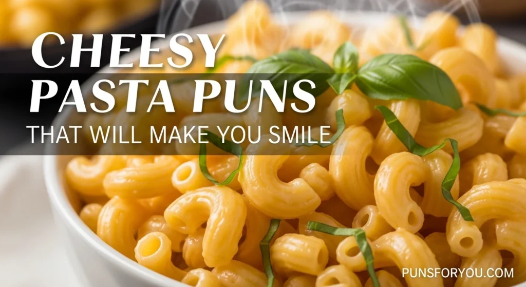 Cheesy Pasta Puns That Will Make You Smile