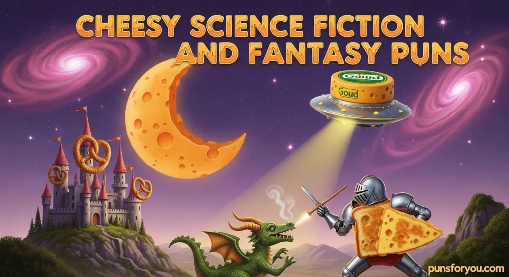 Cheesy Science Fiction and Fantasy Puns