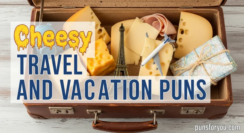 Cheesy Travel and Vacation Puns