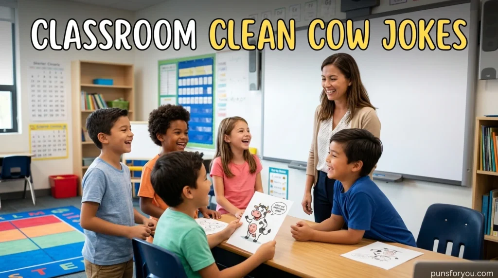Classroom Clean Cow Jokes