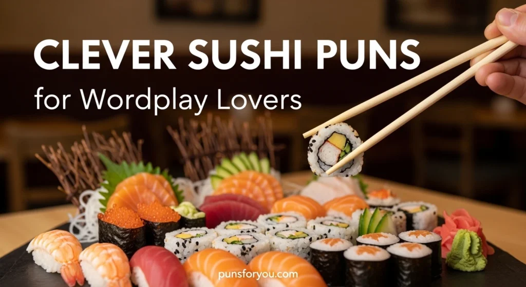 Clever Sushi Puns for Wordplay Lovers
