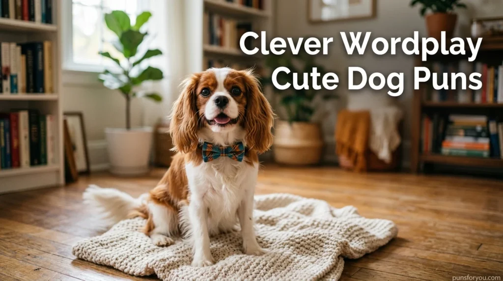 Clever Wordplay Cute Dog Puns