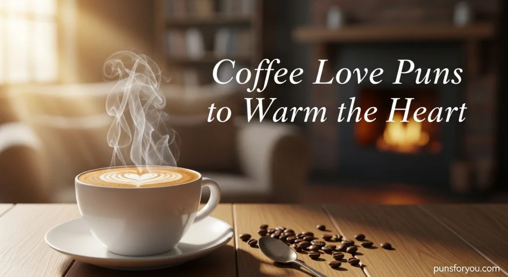 Coffee Love Puns to Warm the Heart