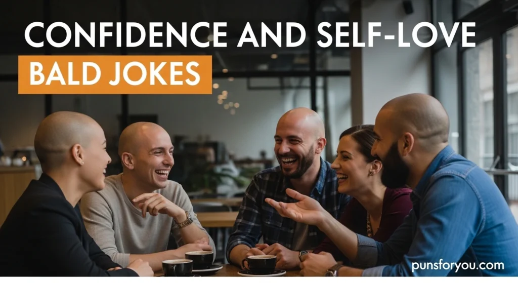 Confidence and Self-Love Bald Jokes
