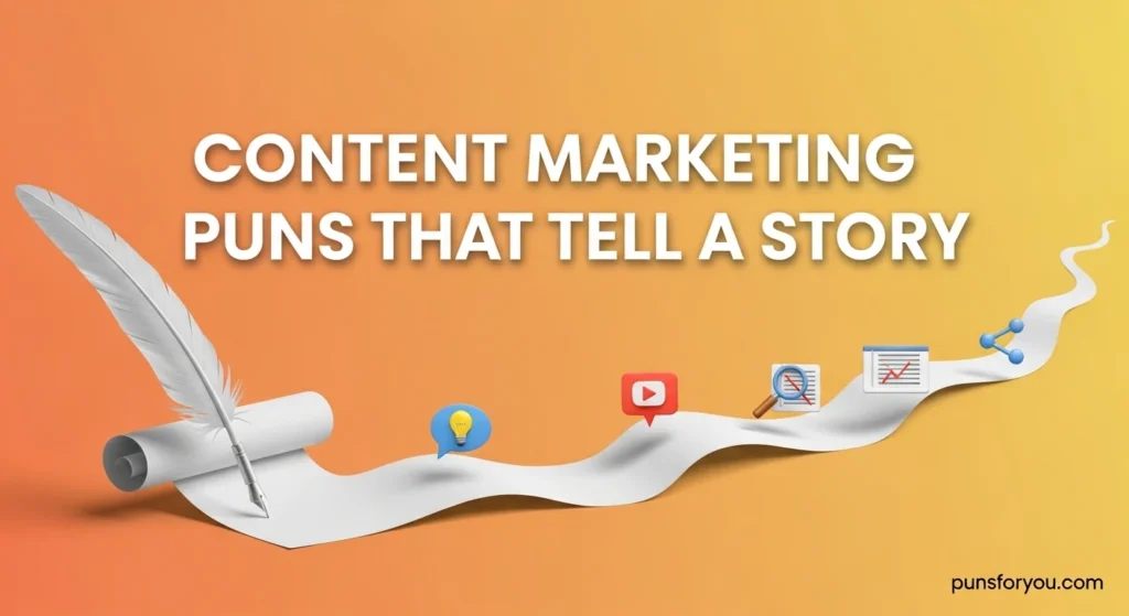 Content Marketing Puns That Tell a Story