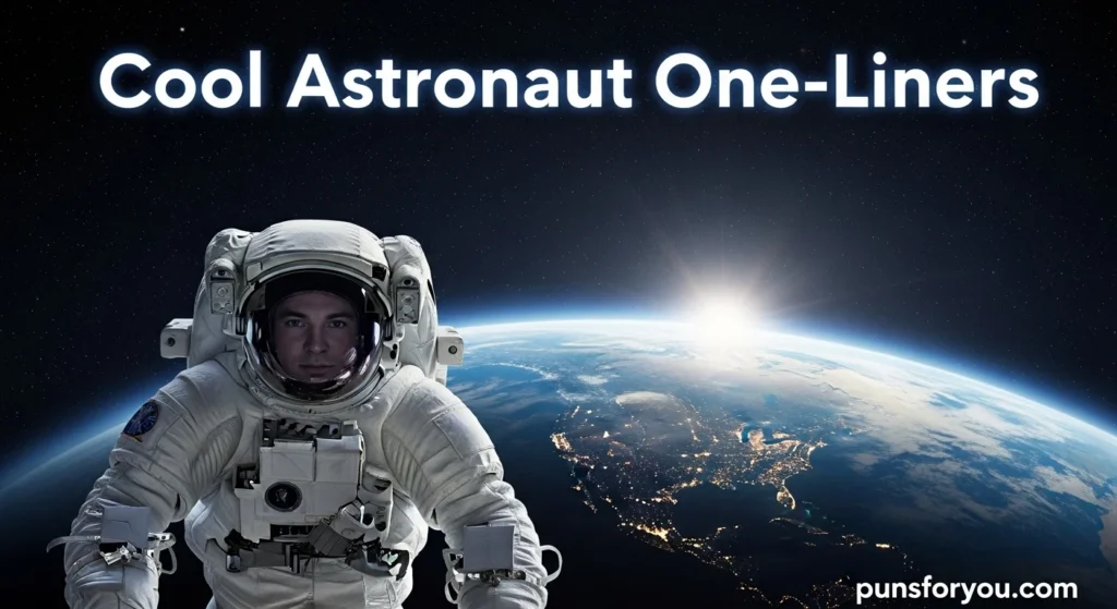 Cool Astronaut One-Liners