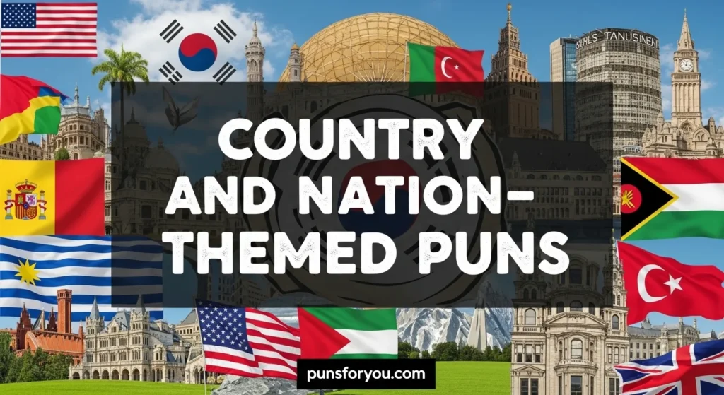 Country and Nation-Themed Puns