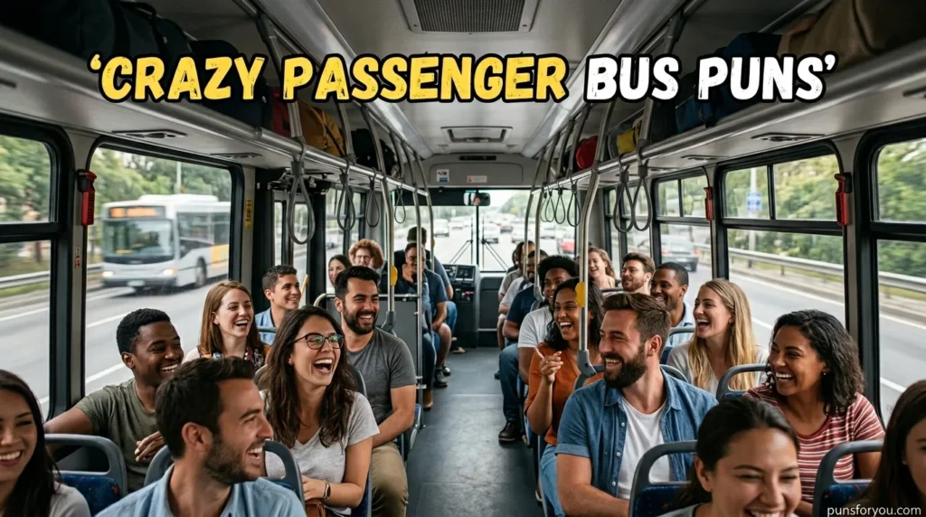 Crazy Passenger Bus Puns