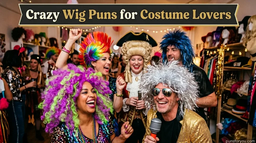 Crazy Wig Puns for Costume Lovers