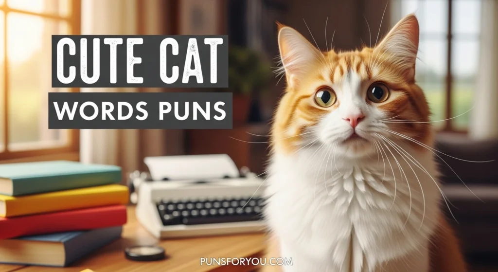 Cute Cat Words Puns