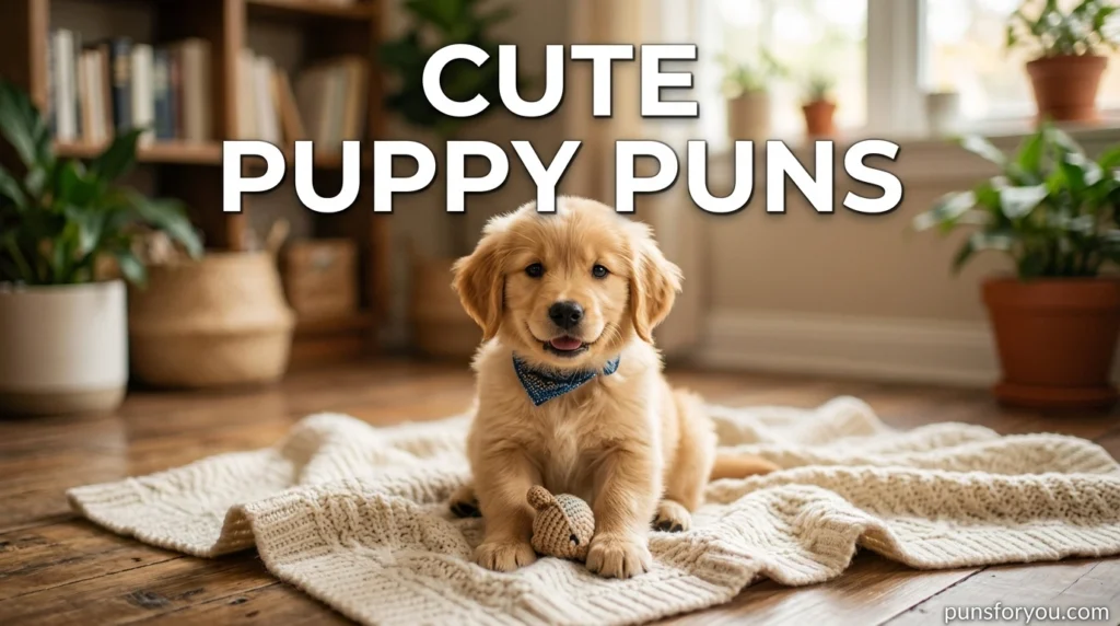 Cute Puppy Puns