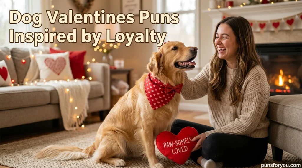 Dog Valentines Puns Inspired by Loyalty