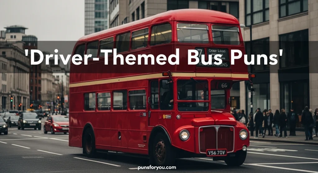 Driver-Themed Bus Puns