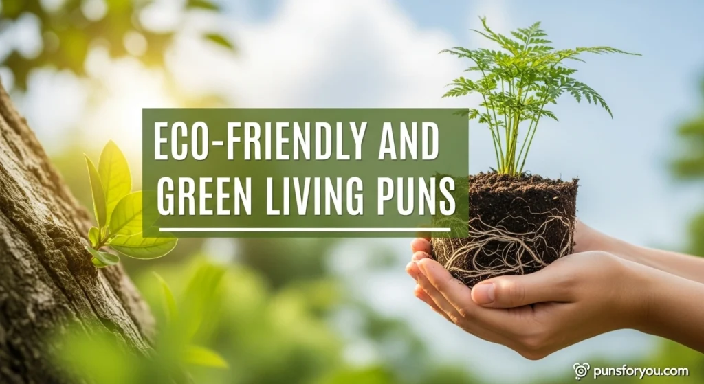 Eco-Friendly and Green Living Puns