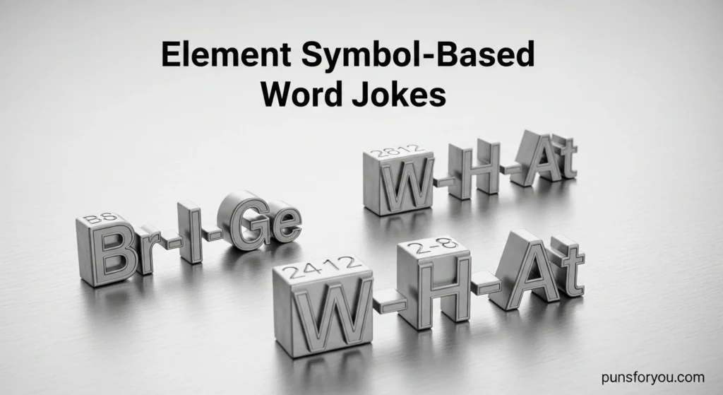 Element Symbol-Based Word Jokes