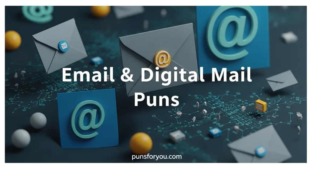 Email & Digital Mail Puns