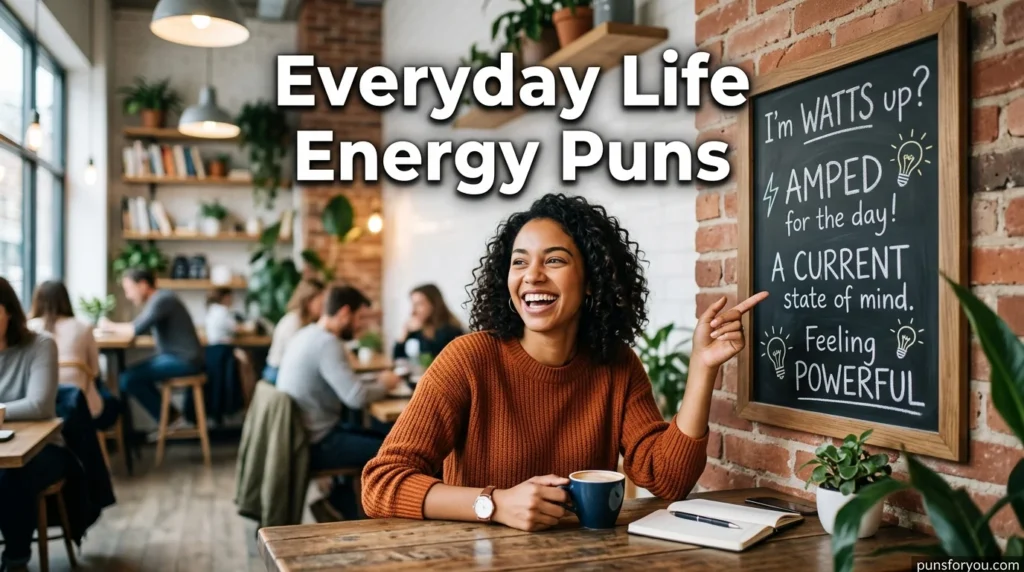 Everyday Life Energy Puns