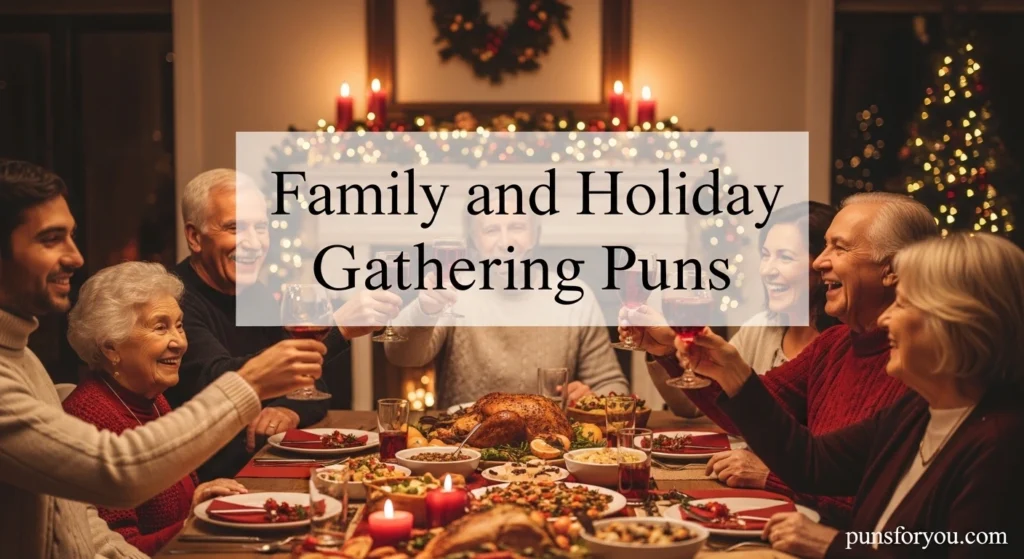 Family and Holiday Gathering Puns