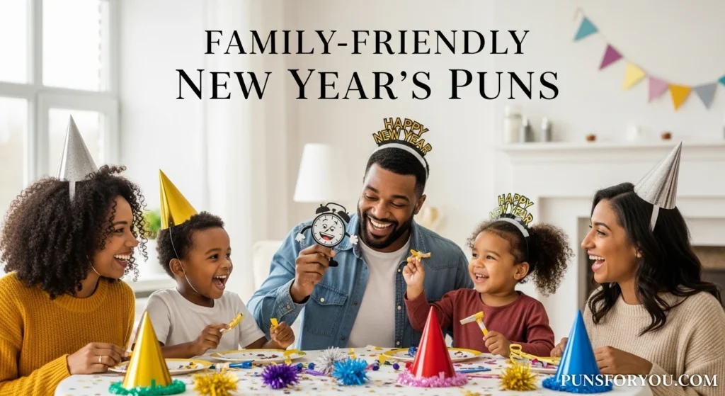 Family-Friendly New Years Puns