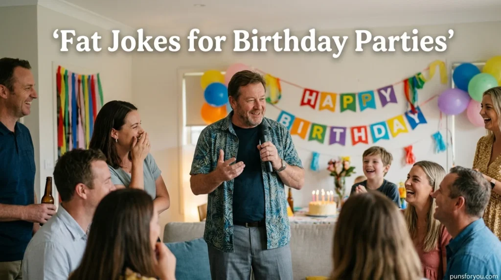 Fat Jokes for Birthday Parties