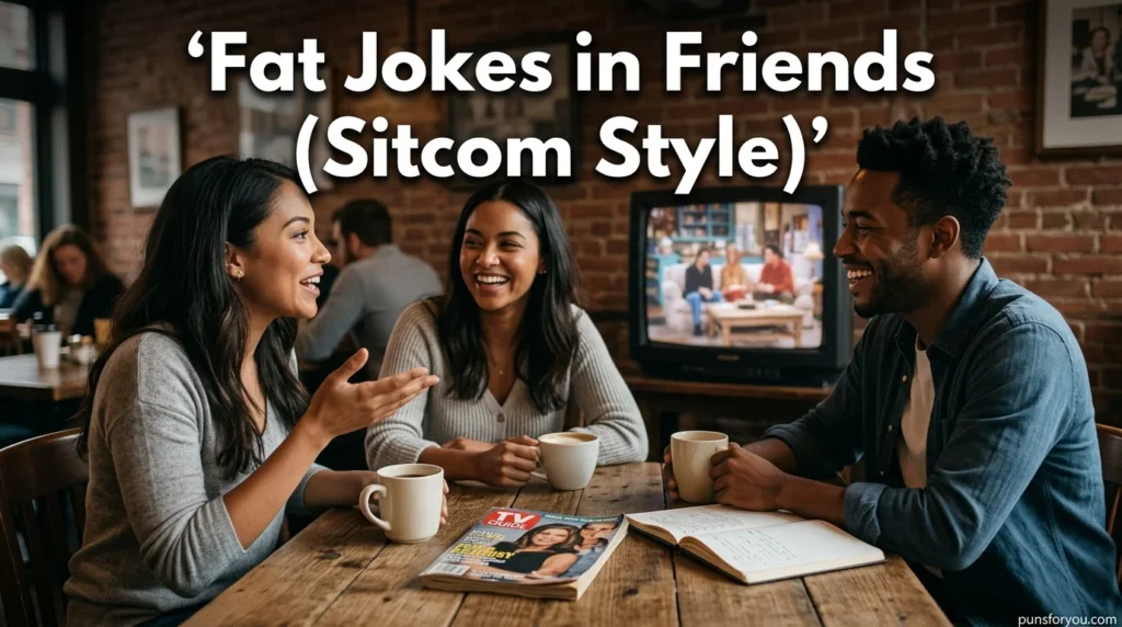 Fat Jokes in Friends (Sitcom Style)