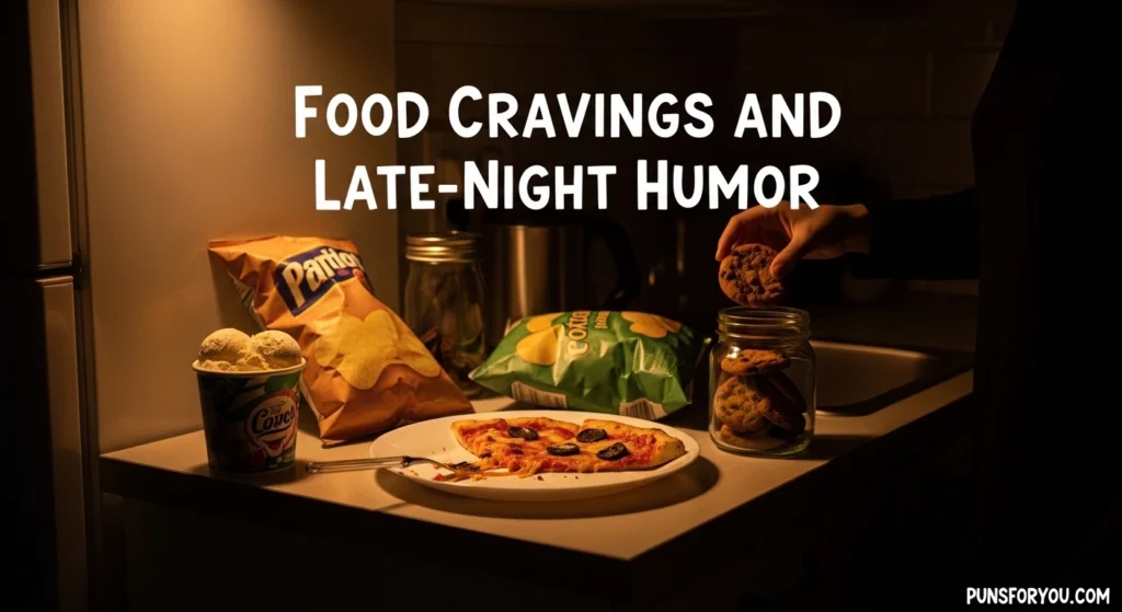 Food Cravings and Late-Night Humor
