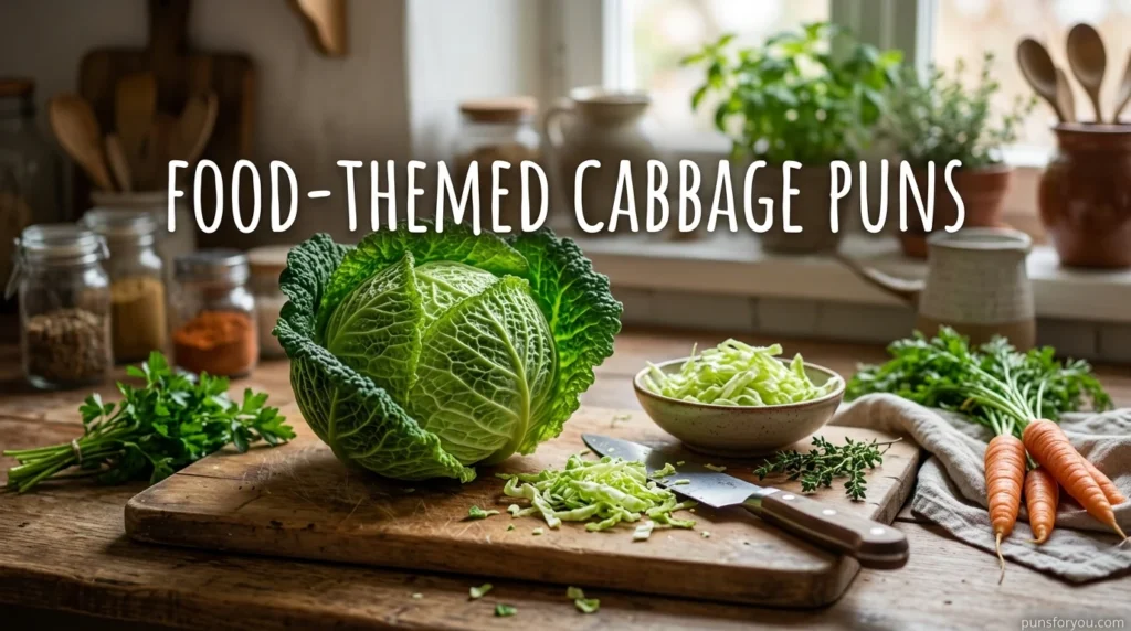 Food-Themed Cabbage Puns