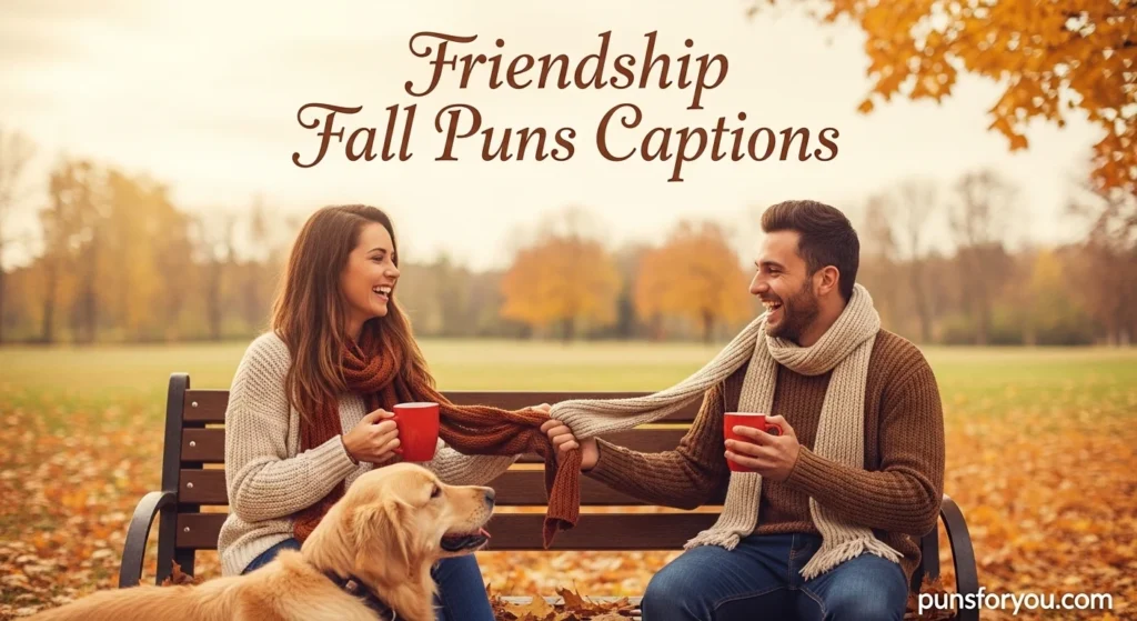 Friendship Fall Puns Captions