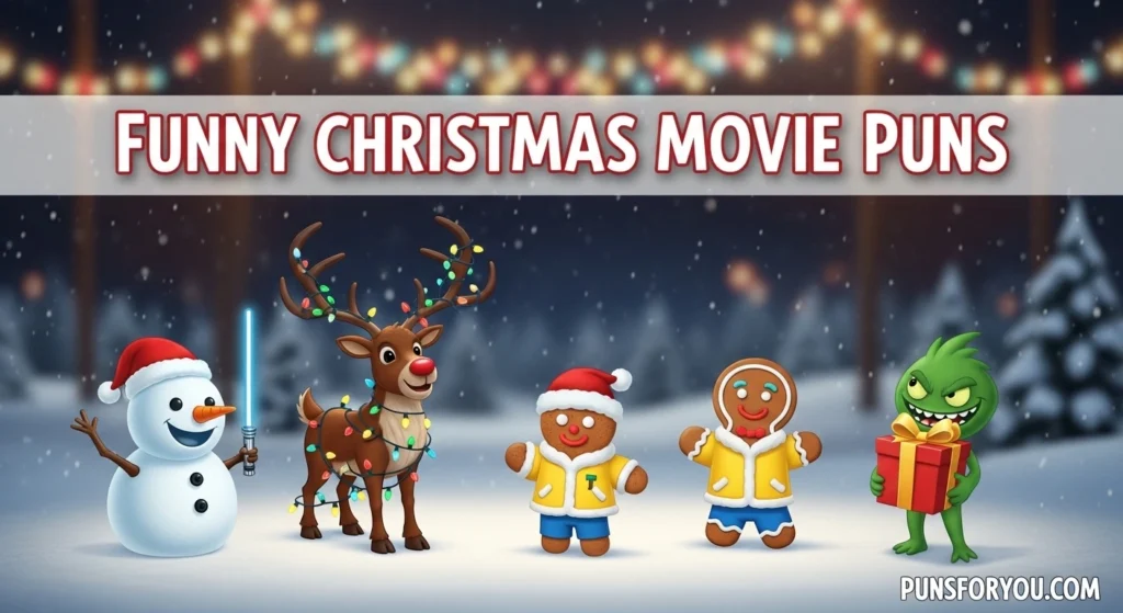 Funny Christmas Movie Puns