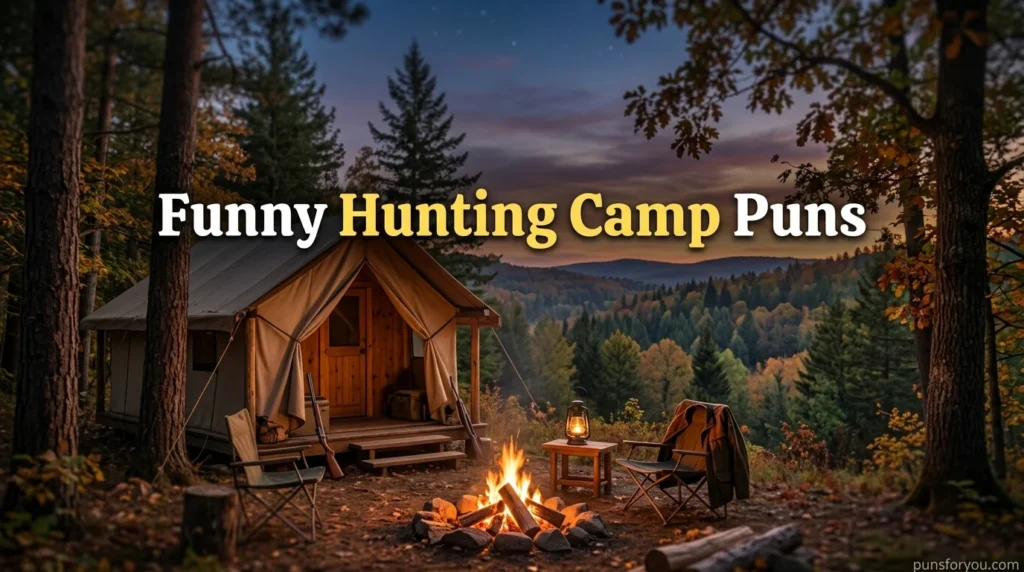 Funny Hunting Camp Puns