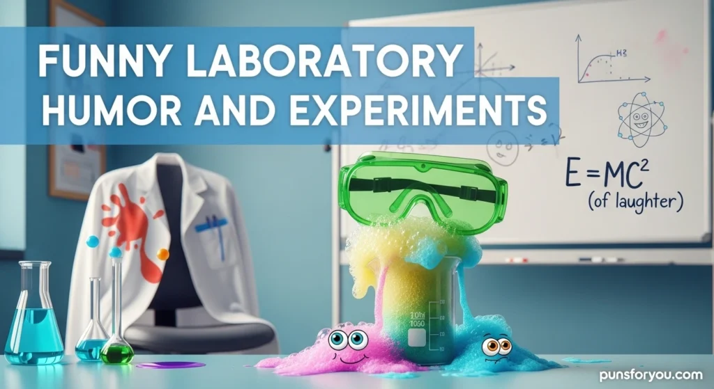 Funny Laboratory Humor and Experiments