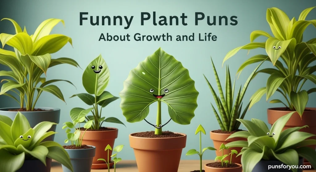 Funny Plant Puns About Growth and Life