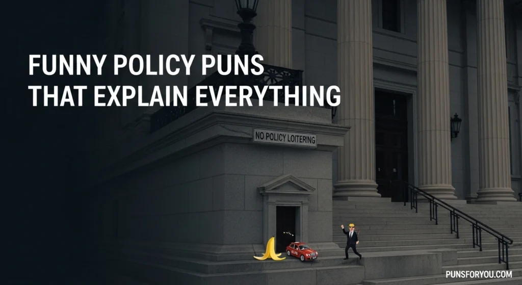 Funny Policy Puns That Explain Everything