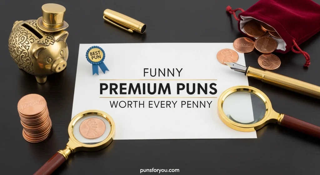 Funny Premium Puns Worth Every Penny