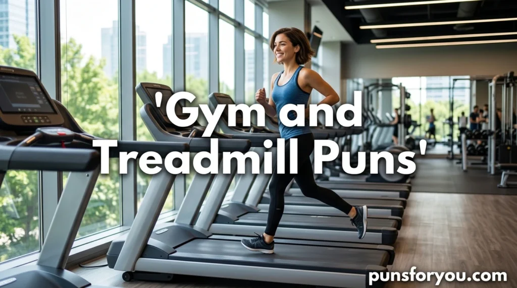 Gym and Treadmill Puns