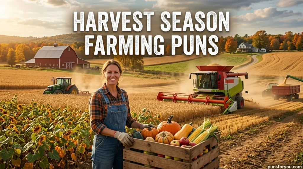 Harvest Season Farming Puns