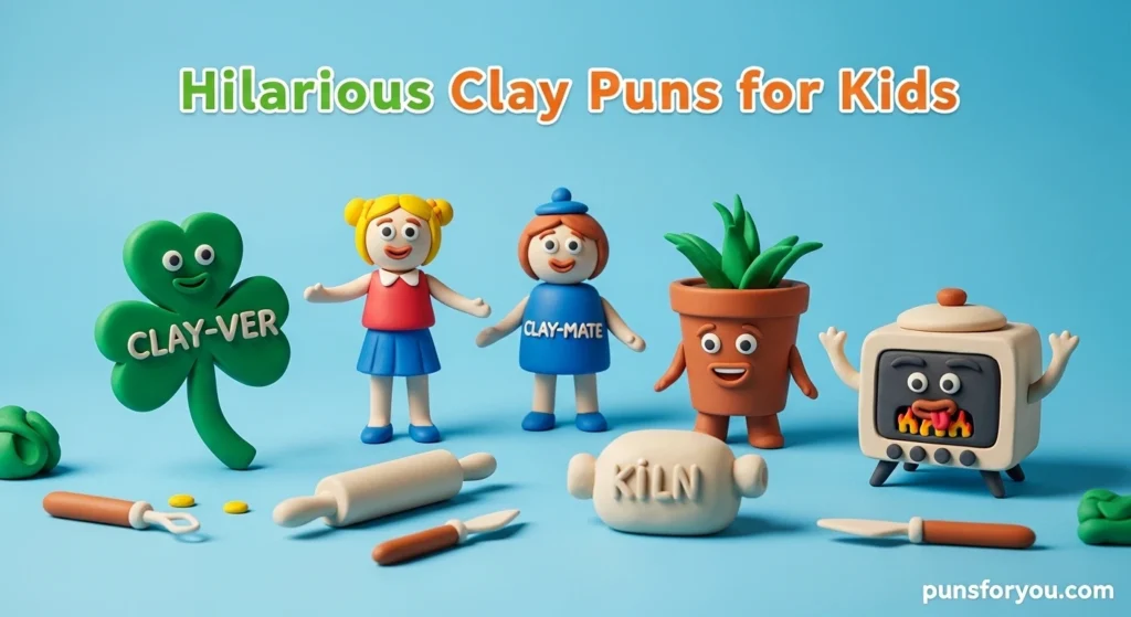 Hilarious Clay Puns for Kids