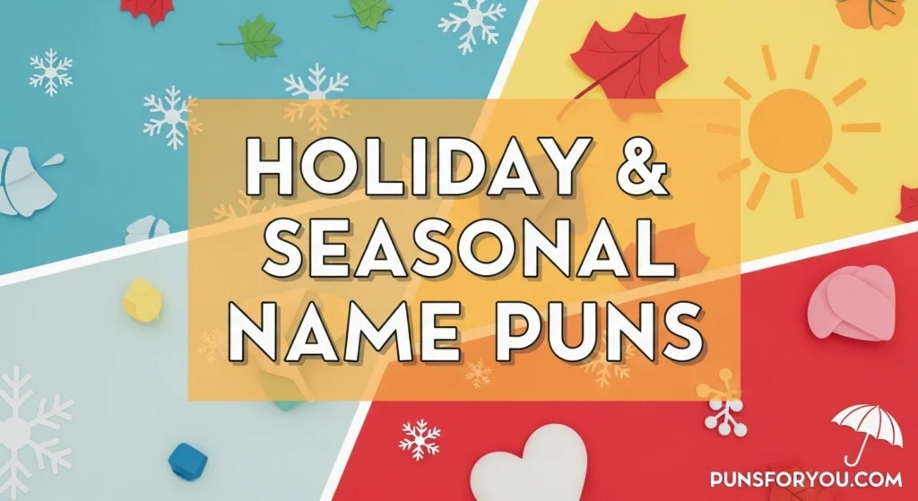 Holiday & Seasonal Name Puns