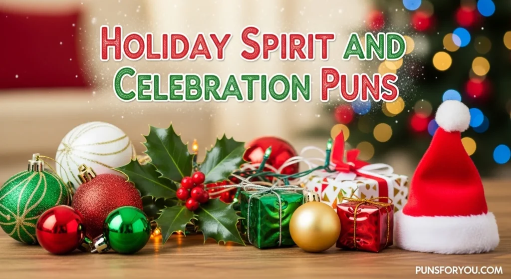 Holiday Spirit and Celebration Puns