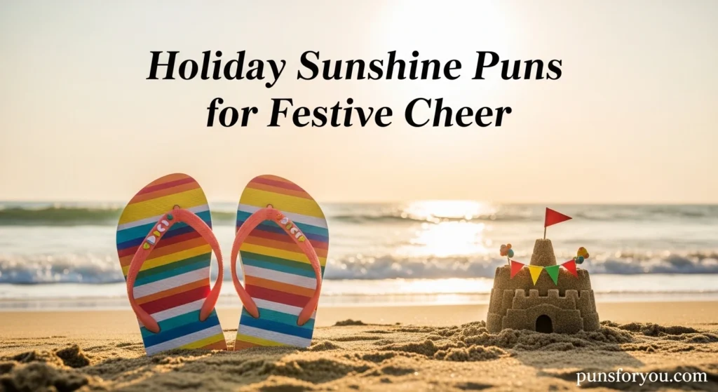 Holiday Sunshine Puns for Festive Cheer