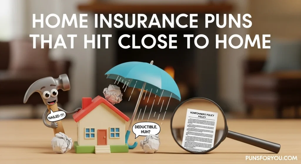Home Insurance Puns That Hit Close to Home