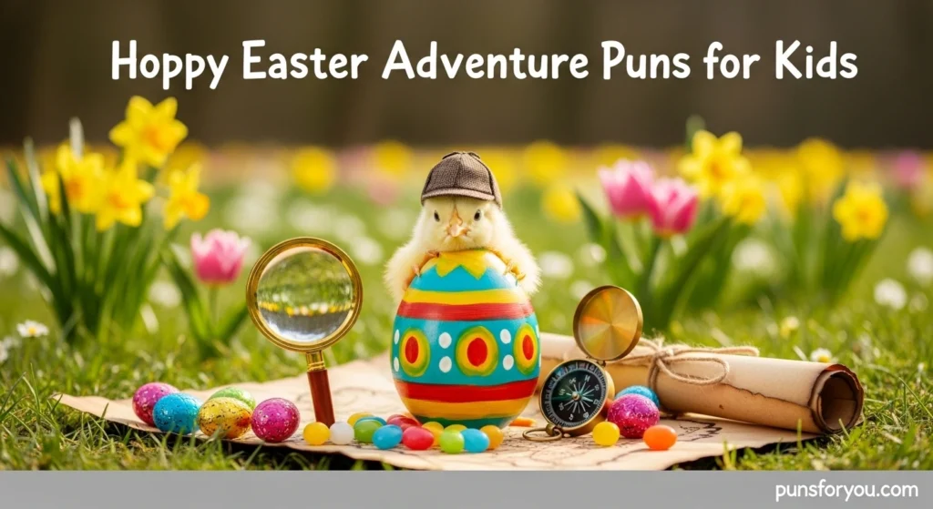 Hoppy Easter Adventure Puns for Kids